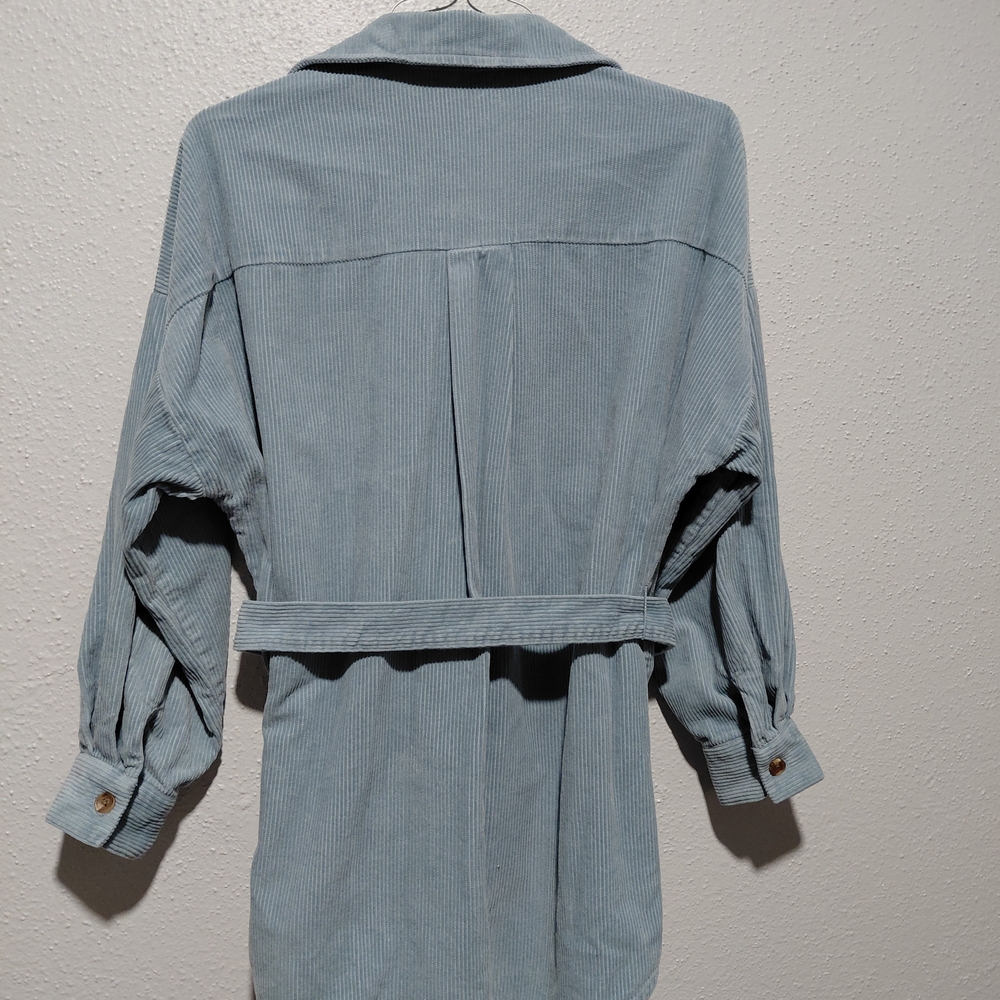 Forever 21 Light Blue Ribbed Top - Picture 5 of 5